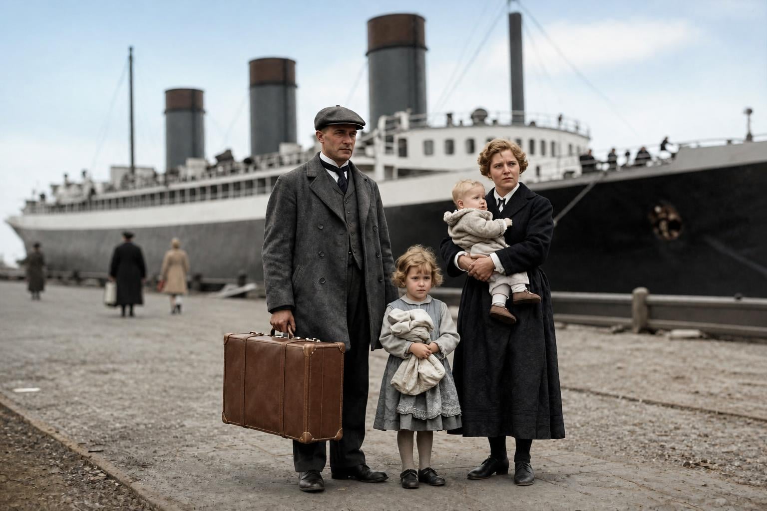1910s · the day they arrived · heavy wear